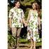 Bird of Paradise Display Maxi Scarf Hawaiian Hem Dress